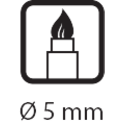 štetcový hrot 5mm